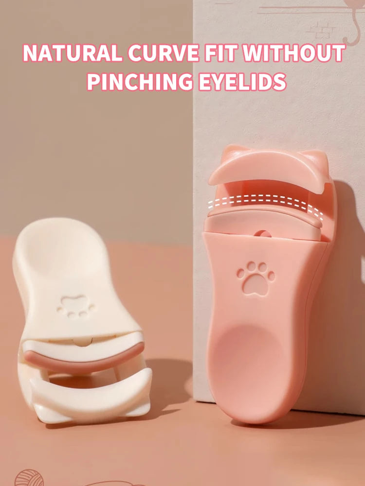 Eyelash Clip Cat Claw Eyelash Clip 1 Set Of Portable Cute Eyelash Clip Tool With Additional Silicone Pad Precision Eyelash Clip