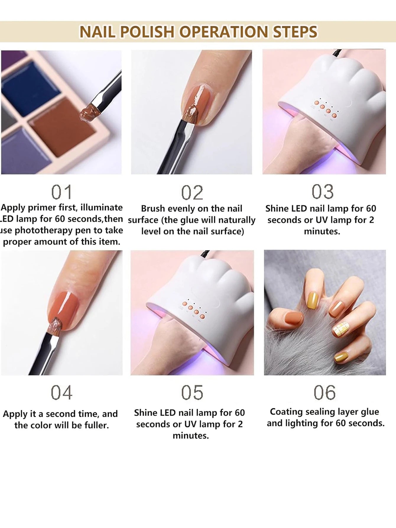 5/9 Colors Solid Nail Polish Palette Peelable UV/LED Polish Lacquer Salon Gel Nail Art Varnish Thanksgiving Gifts