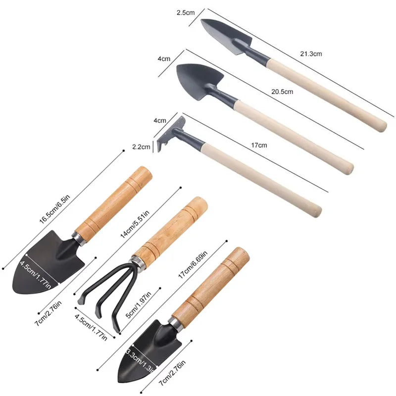 1Pcs Gardening Tools Set Mini Garden Tools Multi-Function Shovel Harrow Shovel Household Plant Pine Soil Shovel Versatile Use