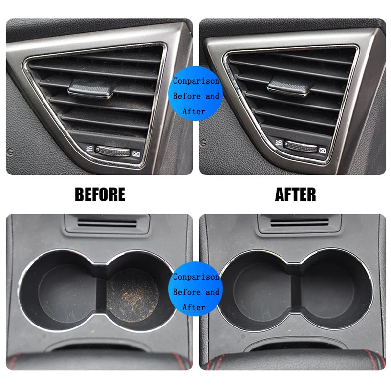 Multifunction Car Cleaning Gel Dust Cleaner Car Interior Cleaning Gel Slime Air Vent Outlet Dashboard Laptop Cleaning Magic Mud