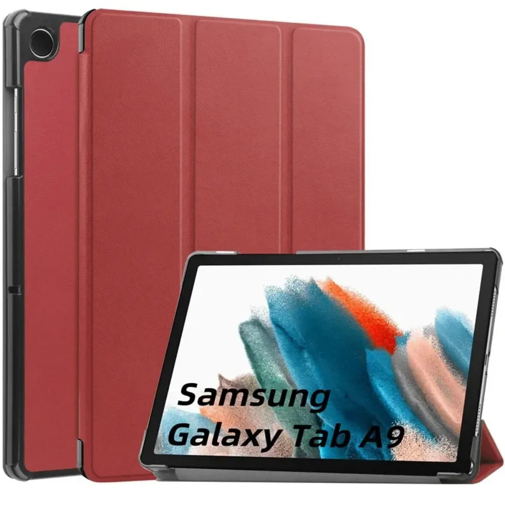 For Samsung Galaxy Tab A9 Plus Case 11 inch 2023 SM-X210 X216 Leather Shockproof Fold Smart Cover Funda for Galaxy Tab A9 X110