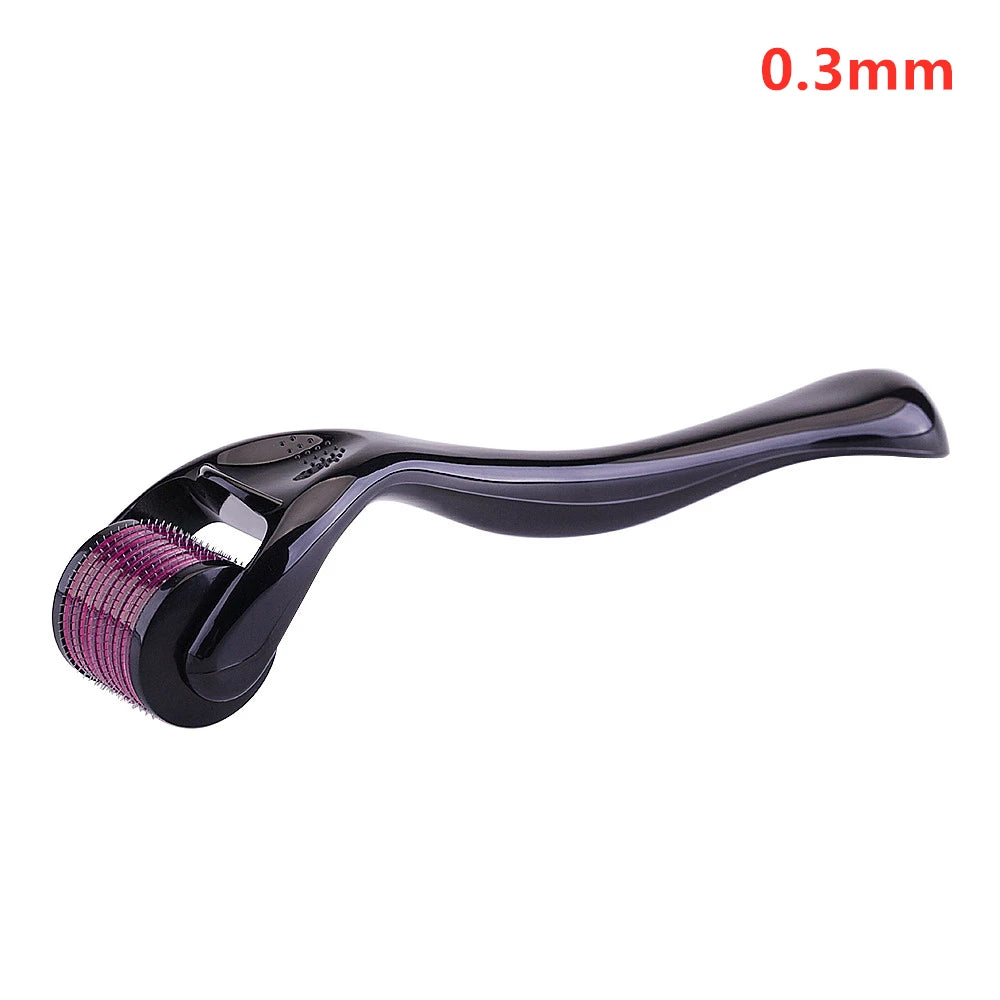 540 Needles for Facial Body Hair Growth Derma Roller for Skin Beard 0.2mm 0.25mm 0.3mm Needle Micro Face Roll Tool With Box Man