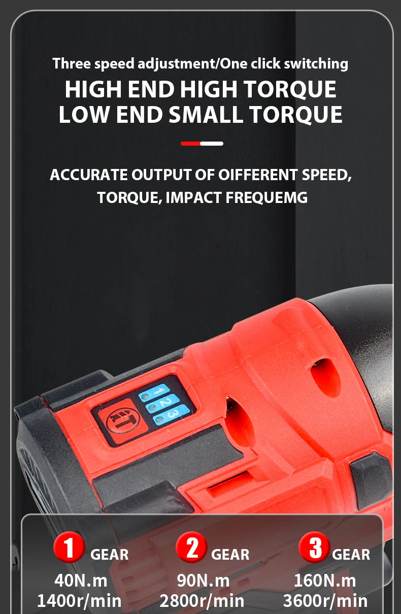 Electric Goddess Brushless Electric Screwdriver with 18V Lithium Battery Cordless Drill Screw 1500mAh  Rechargeable Power Tools