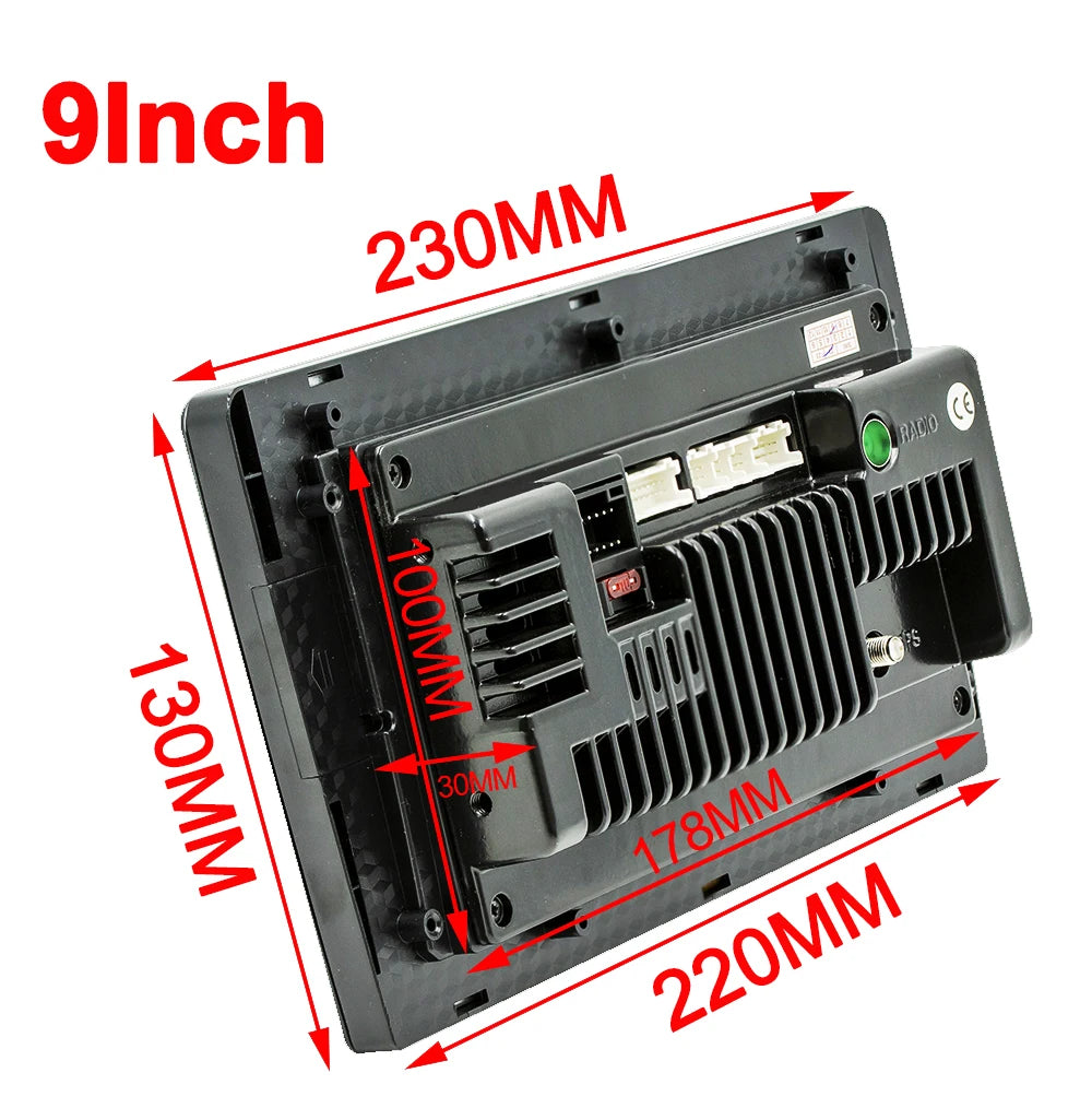 7/9/10 inch Universal Android 13 Car Radio 64G Autoradio android 2 Din car radio GPS BT Central Multimedia Smart car systems