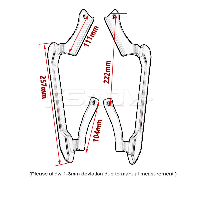 2023 Motorcycle Rear Grab Bars Rear Seat Pillion Passenger Grab Rail Handle Fit For YAMAHA MT09 MT-09 MT 09 FZ09 FZ-09 2021 2022