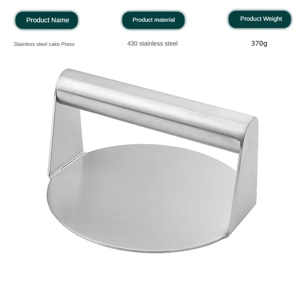 Hamburger Press 304 Stainless Steel Non-Stick Meat Beef Grill Burger Press Patty Maker Hamburger Maker Kitchen Supplies
