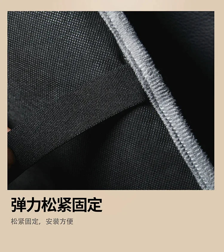 Winter Warm Car Seat Cushion Front Single Seat Rear Seat Cushion Down Plush Butt Cushion Chair Cushion with Backrest