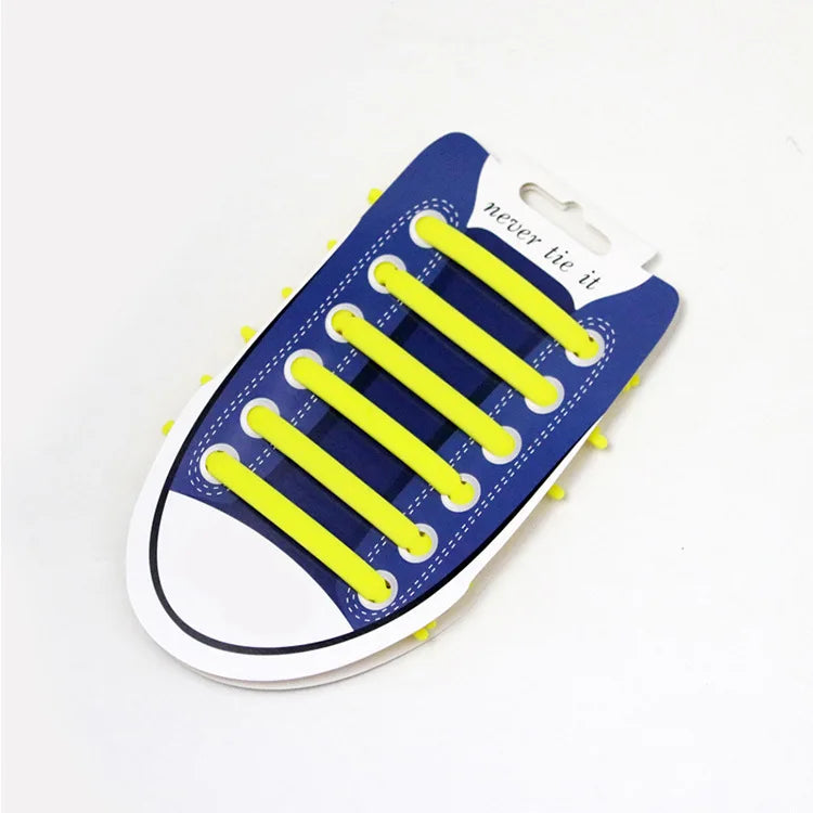 Adult elastic shoelaces, no tie, no tie, arrow shaped sports silicone shoelaces, lazy casual shoelaces