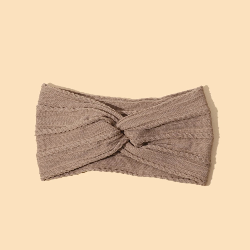 3Pcs/Set Headbands For Baby New Cable Knit Cross Hairbands For Kids Girls Children's Elastic Bands For Girl Hair Accessories