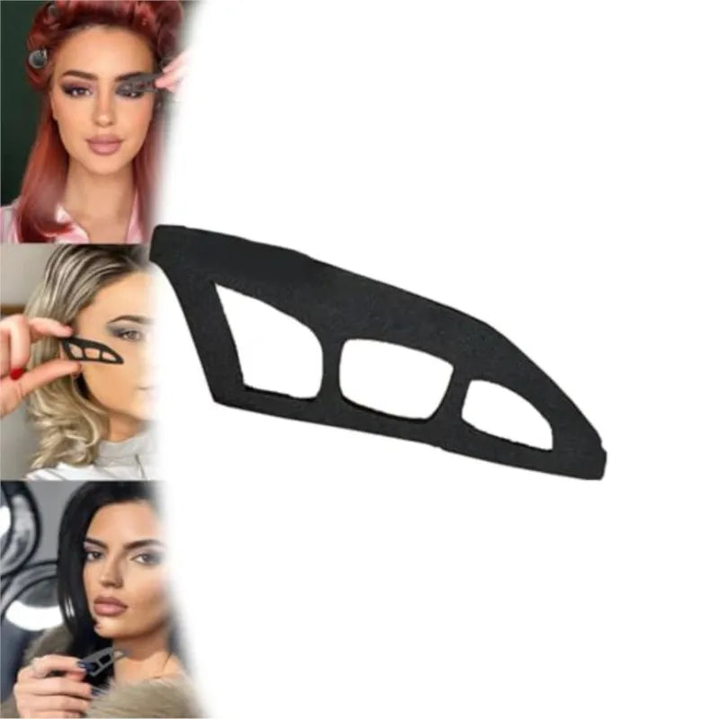 2PCs Eye Shadow Tool Multi-function Quick Eye Makeup Template Universal Eye Shadow Makeup Tool Suitable For Female Beginners