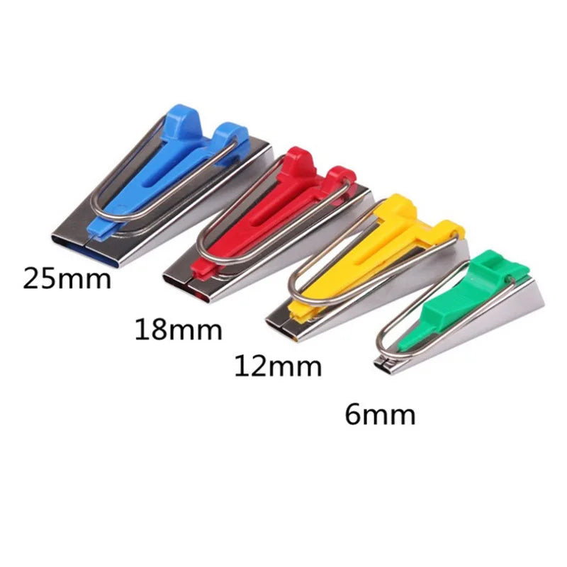 Tape Maker Set Sewing Accessories Seam Tools Supplies Accessory Seams Instruments Set 4 size 6mm 12mm 18mm 25mm Patchwork