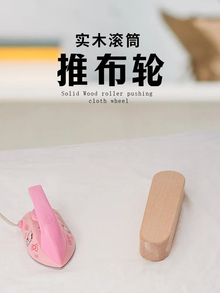 Household Sewing Seam Roller Push Cloth Wheel Solid Wood Cloth Wheel Press Bone Pen Quilting Tool Set Sewing Supplies