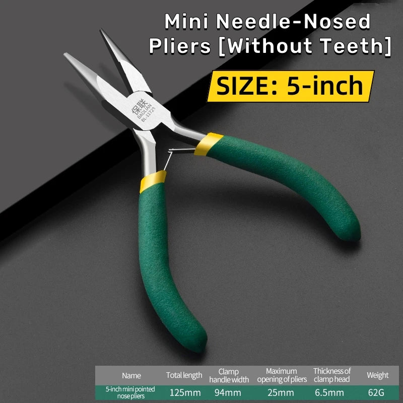 5 inch mini pliers new jewelry making beading multifunction tool diagonal steel wire pliers for jewelry making DIY Tools