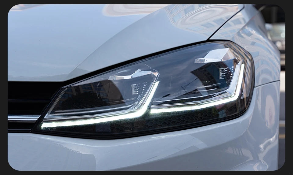 Headlights For VW Golf 7 MK7.5 Gti LED 2013-2020 Golf 7.5 Head Lamp Car Styling DRL Signal Projector Lens Auto Accessories Front