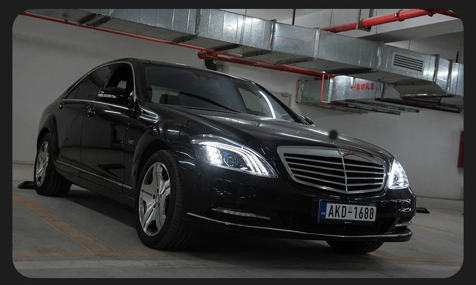 Car Lights for W221 2006-2013 S Class LED Auto Headlight Assembly Upgrade W222 Maybach Style Design Signal Lamp Accessories