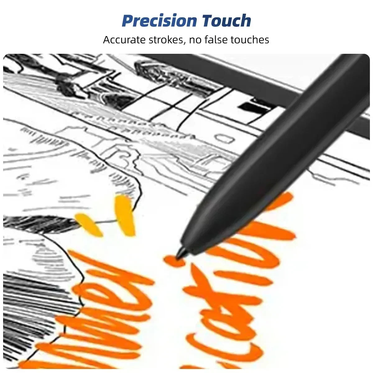 Tablet Stylus Pencil For Samsung Tab S9 FE S9+ S9 Ultra Pen Replacement Pen Stylus Screen Tablet Sensitive Pen No Bluetooth
