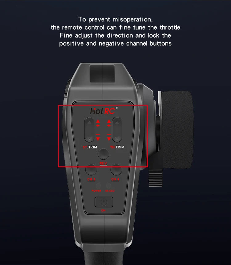 Hotrc CT-6A CT-4A 6CH 4CH 2.4GHz Radio System Transmitter Remote Controller with F-06A F-04A 6Ch Receiver for RC Car Boat Tank