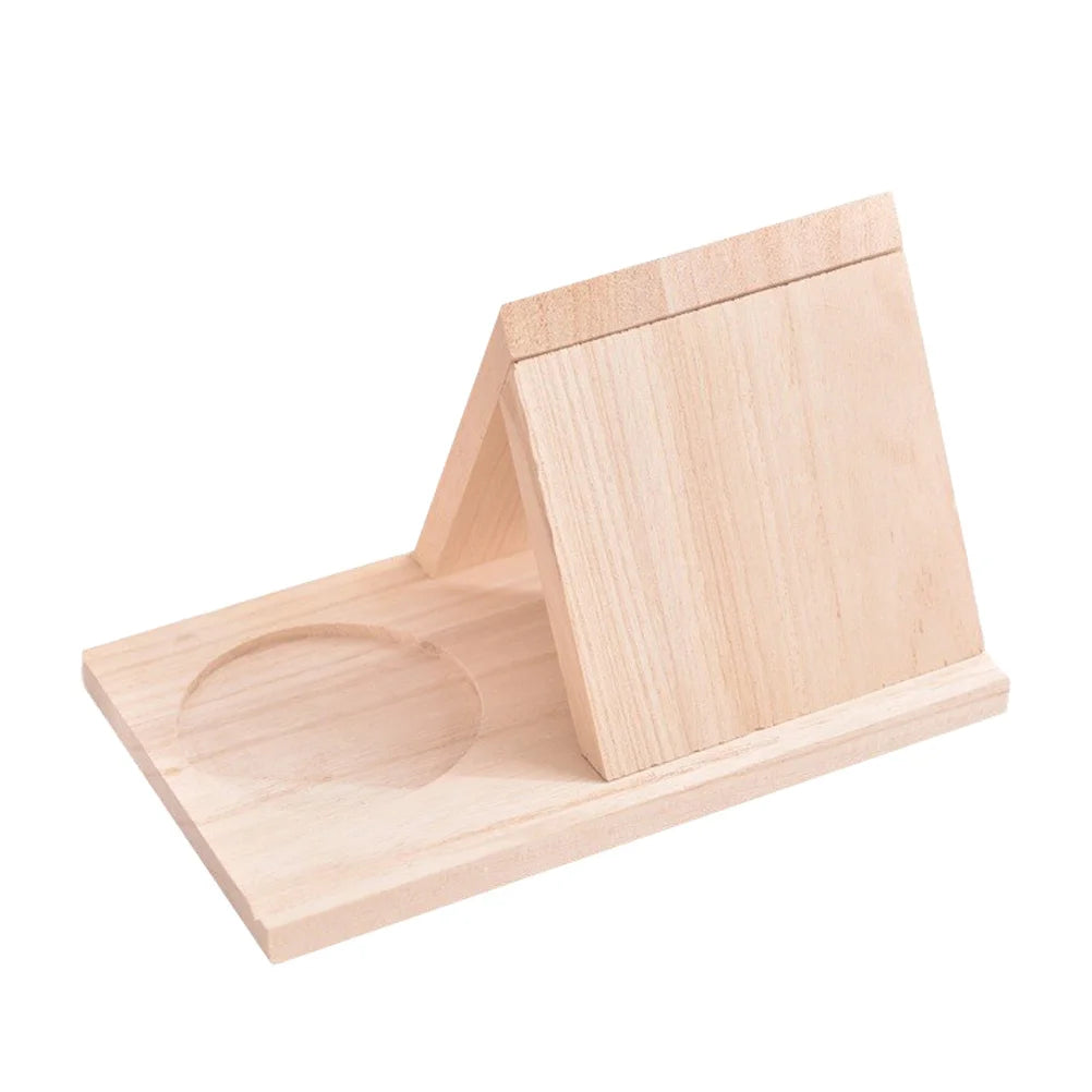 Triangle Wood Book Stand Minimalist Bookshelf Freestanding Book Holder Storage Organizer for Books Home Shelf for Books