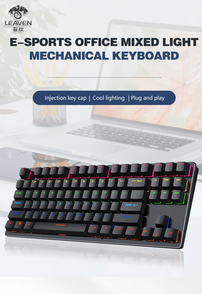 K620 Mini Backlit RGB Gaming Mechanical Keyboard Gamer Mechanic Kit 60 Percent DIY Custom PBT Keycap Hotswap Pink White USB PC