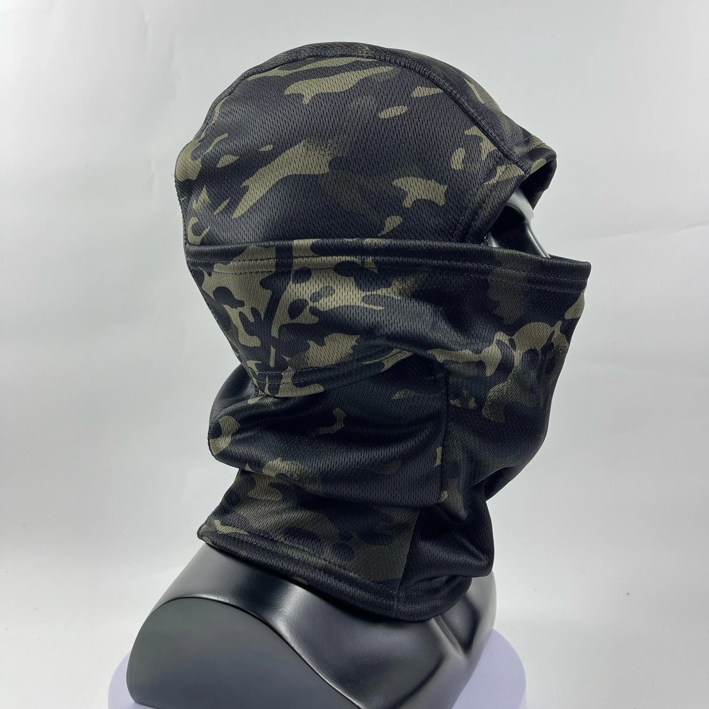 Outdoor hiking, winter thick fleece face mask, chief hat, protective cycling, warm headgear