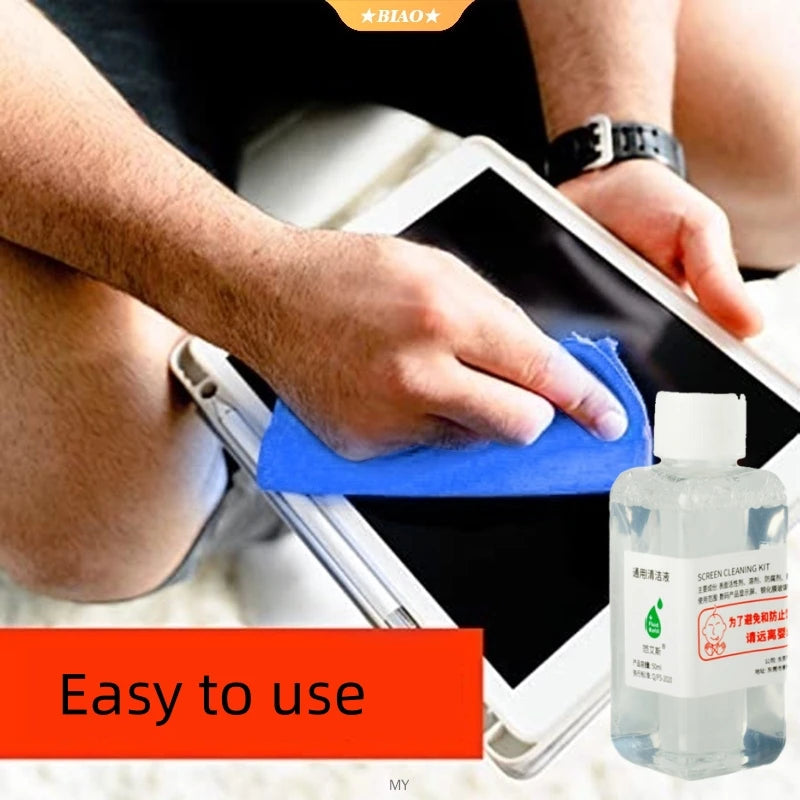 50ml Screen Cleaning Liquid Portable Laptop Monitor Mobile Phone Cleaner Replacement Liquid Glass Screen Cleaning Universal