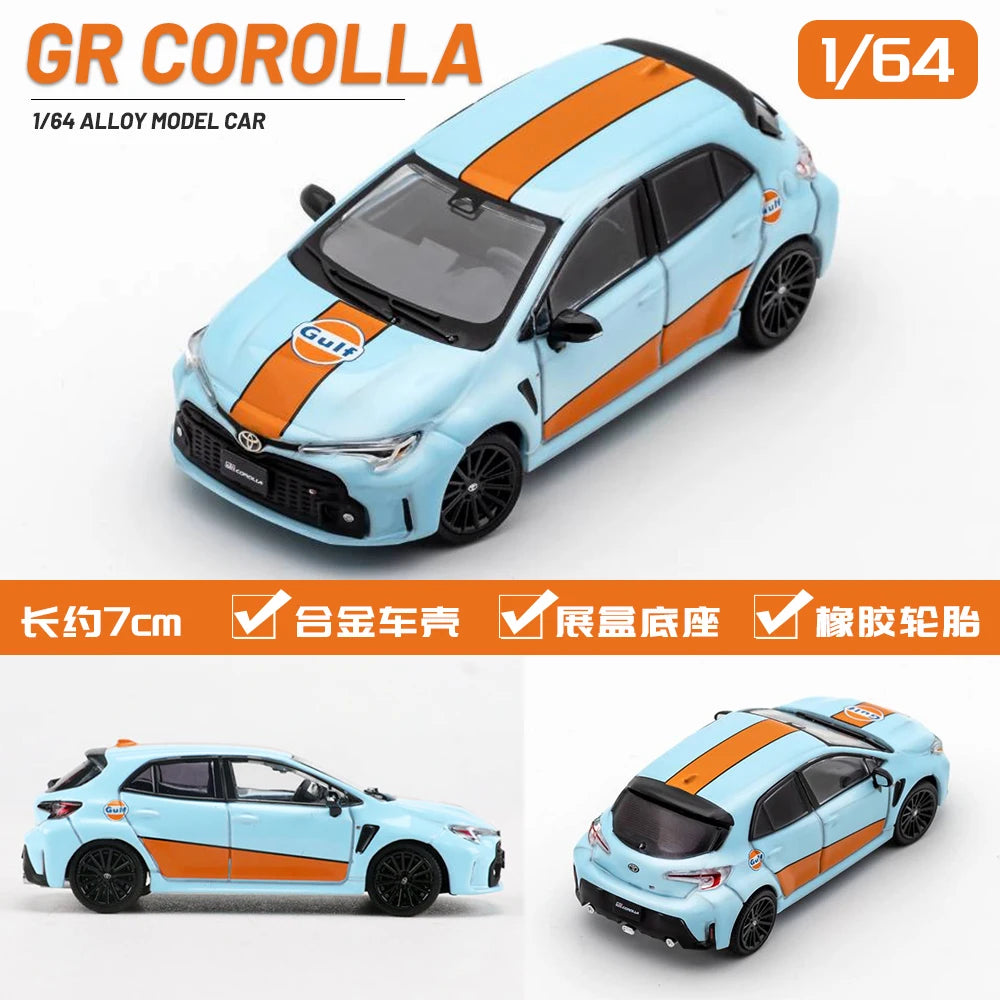 GCD 1/64 Scale Alloy Car Model Collection Premium Diecast Model Car Collectible Toy Gifts