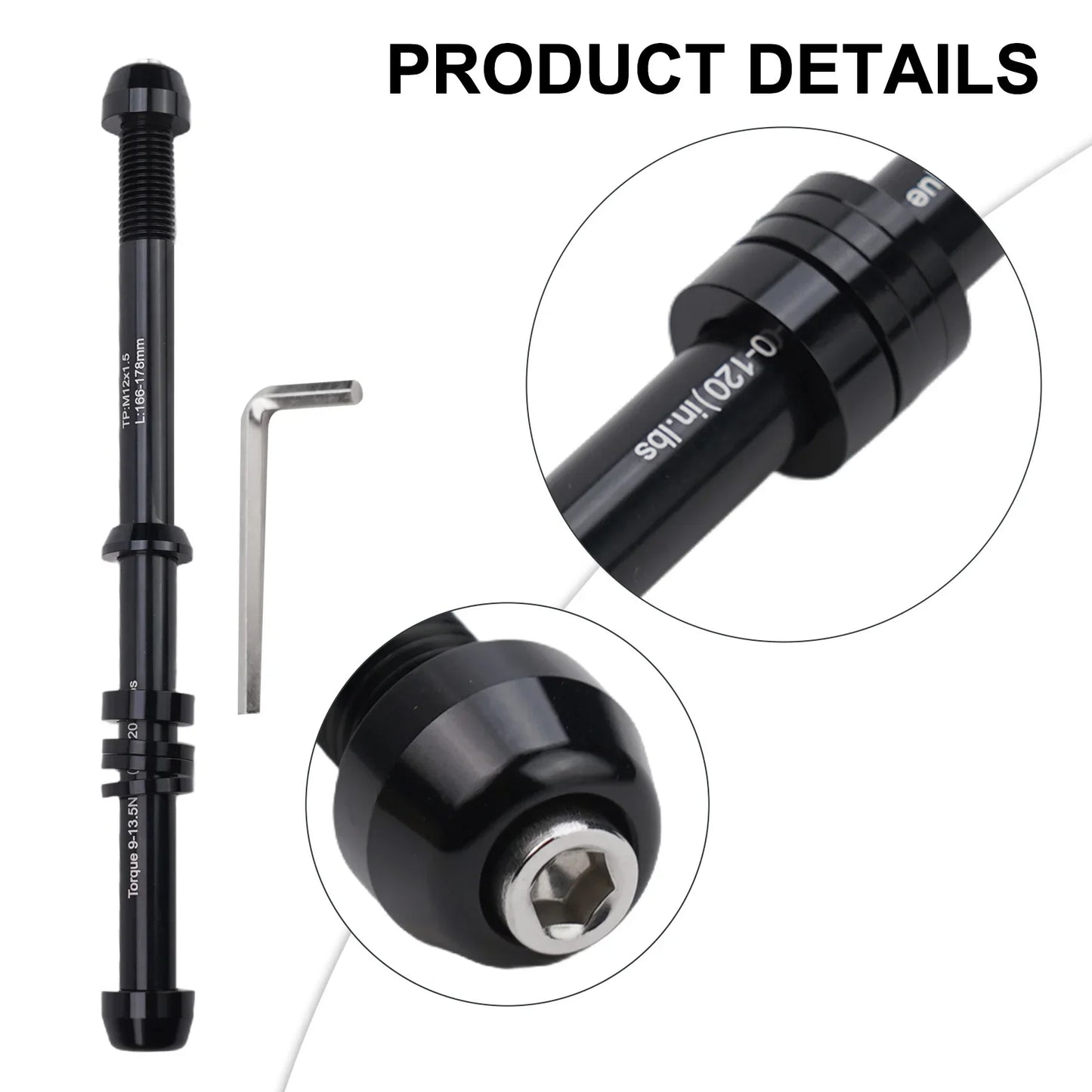 Bicycle Coach Full Axis Diagonal Bike 12x142-148mm P1.5/P1.75/P1.0 Indoor Sports Bike Cylindrical Axis Mountain Road Bike