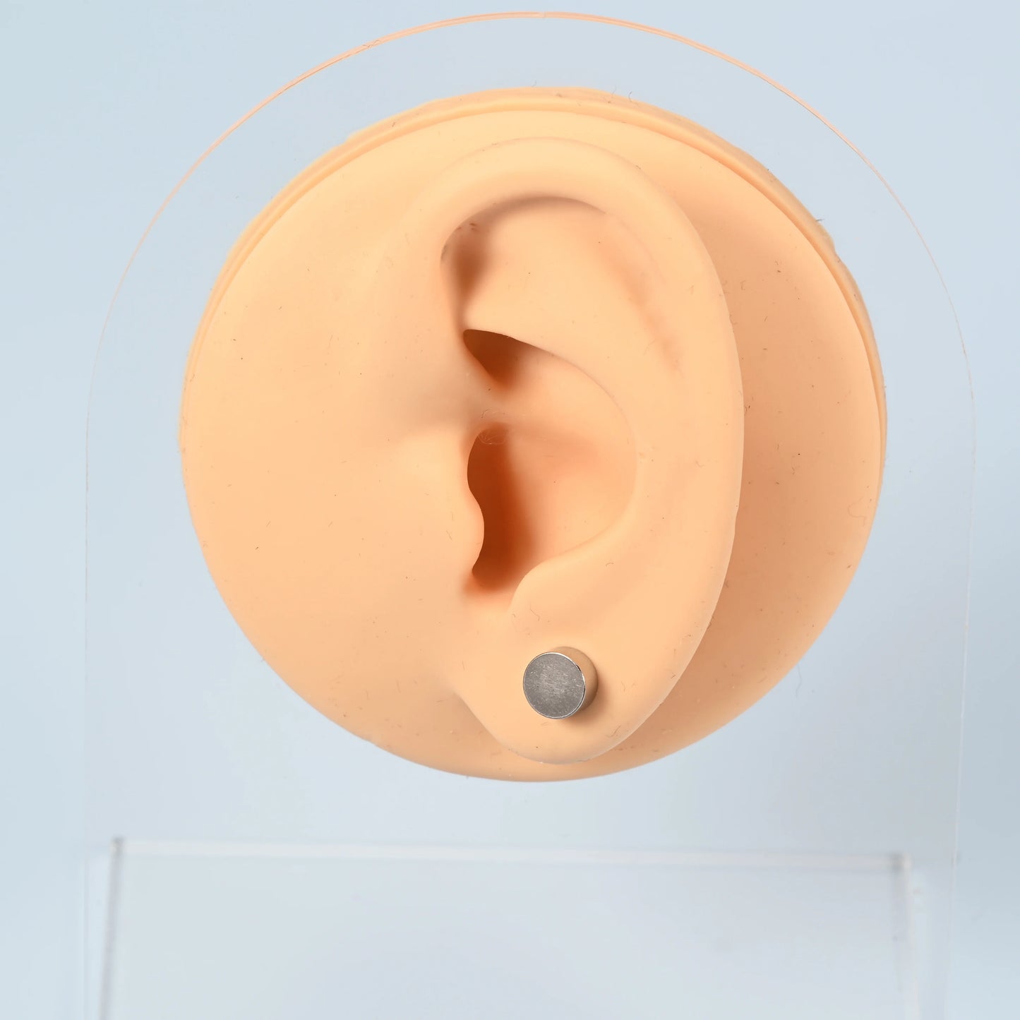 Set of man's magnetic earrings without punching ear clips,stainless steel personalized punk style women's ear studs