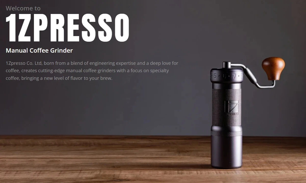 1zpresso Kultra coffee grinder Portable manual coffee mill adjustable  304stainless steel burr   special 7core burr