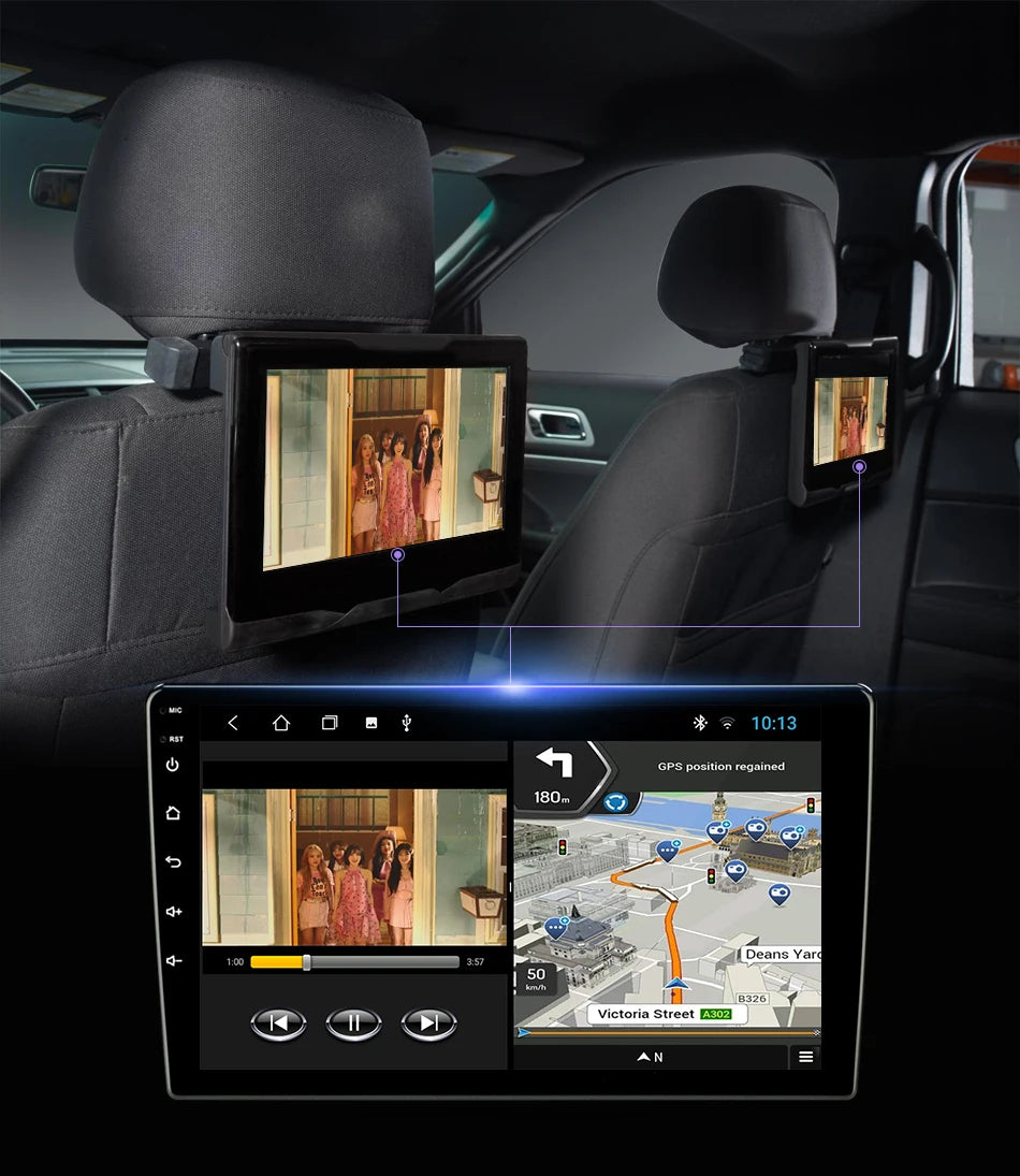 Android 12 Universal Car Radio for Nissan Kia Honda Toyota VW Multimedia Video Player 2Din Carplay GPS Navigaion 9/10" Head Unit