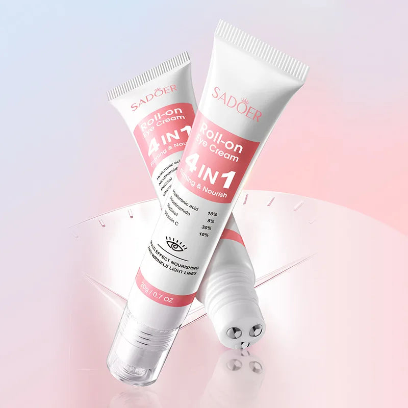 Instant Eye Bag Removal Cream Retinol Anti-Wrinkle Fade Fine Lines Firming Skin Anti Dark Circle Puffiness Brighten Eye Care