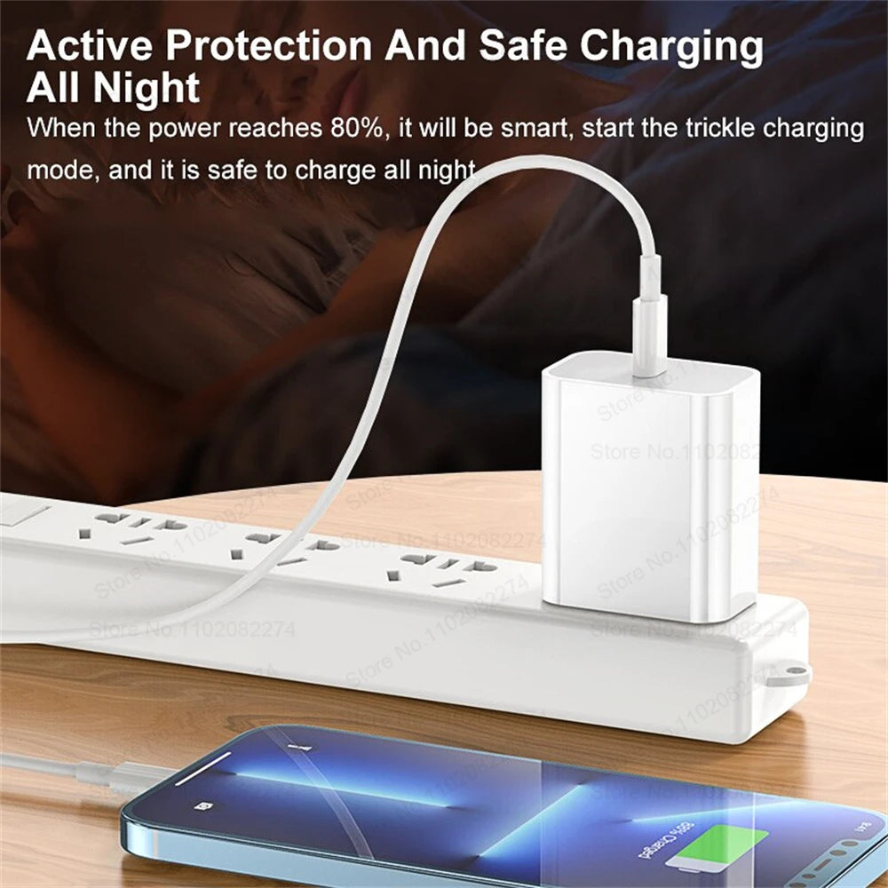 USB Cable For iPhone 14 13 12 11 Pro Max Mini 6 7 8 Plus XS X XR Phone Data Sync Fast Charging Wire Cord 0.25M 1M 2M Accessories
