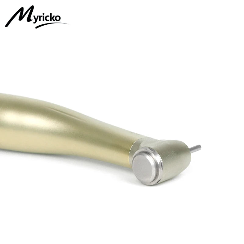 Myricko Dental  For 1:1/1:5 Bule Fiber Optic Contra Angle Low Speed Handpiece Push Button Dentistry Instrument Tools