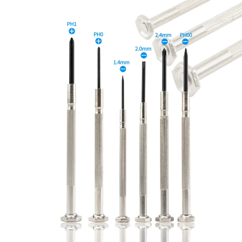QUALITY 6Pcs/Set Micro Precision Screwdriver Set Mini Watchmakers Tools for Watch Jewelry Glasses Repairs Tool