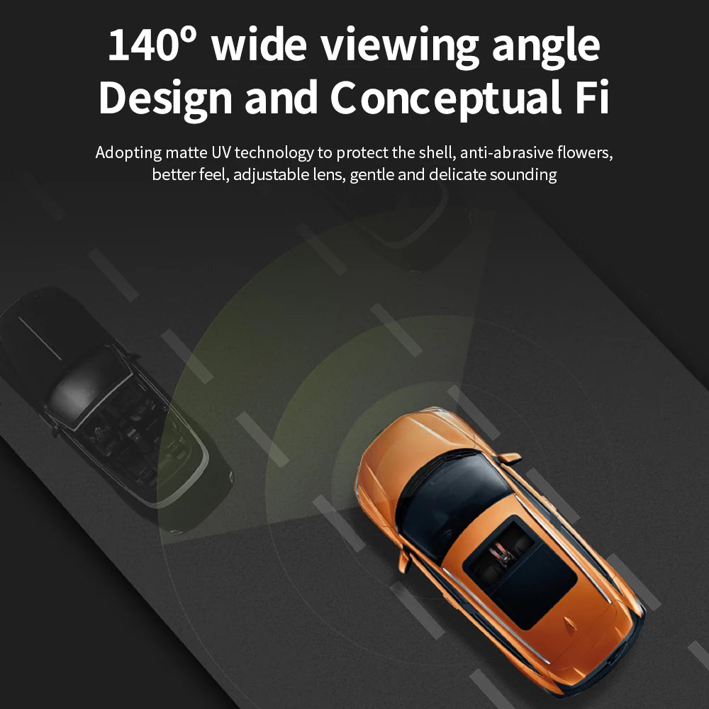 HP Car Recorder HD Night Vision 1296P Car WiFi Car DVR Video Loop Video Parking Monitoring