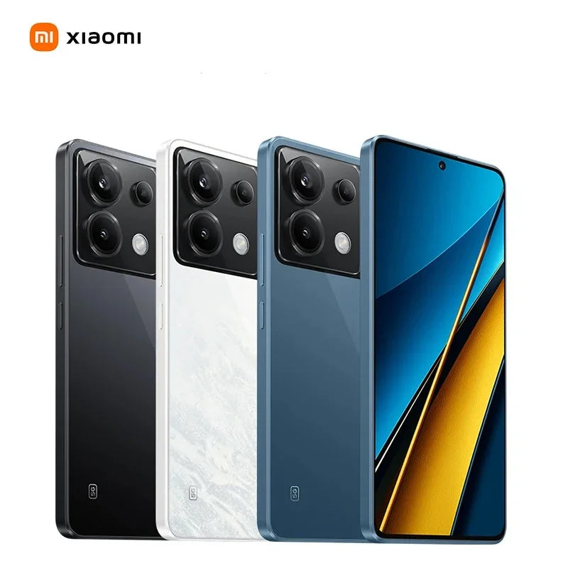 Xiaomi POCO X6 Global Version Smartphone Snapdragon 7s Gen 2 120Hz Flow AMOLED Display 64MP Camera with OIS 67W Turbo Charging