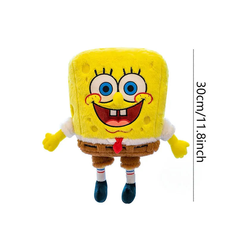 Anime Spongebob Squarepants Patrick Star Squidward Eugene H. Krabs Gary Kawaii Cartoon Stuffed Plush Toys Birthday Gift For Kids