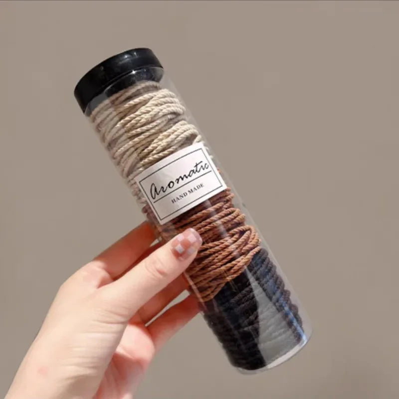 100/200pcs/lot women Hair bands Solid Color Elastic Rubber Band Hair band Headband Scrunchie Hair Accessories for girl women