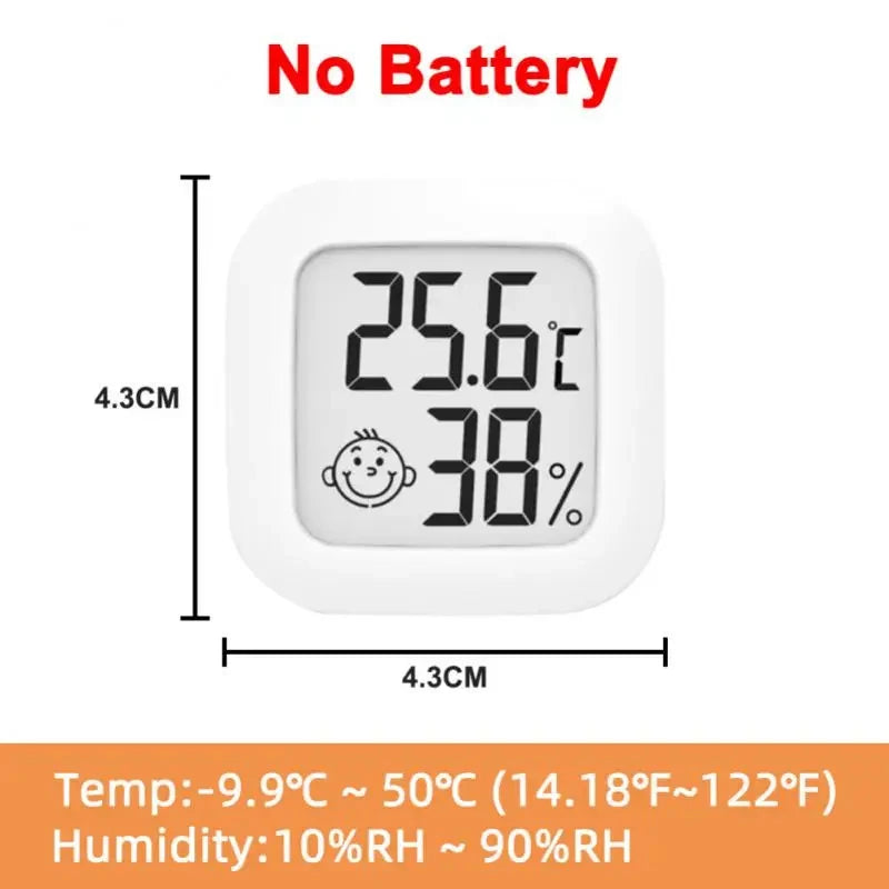 LCD Digital Thermometer Hygrometer Indoor Room Electronic Temperature Humidity Meter Sensor Gauge Weather Station For Home