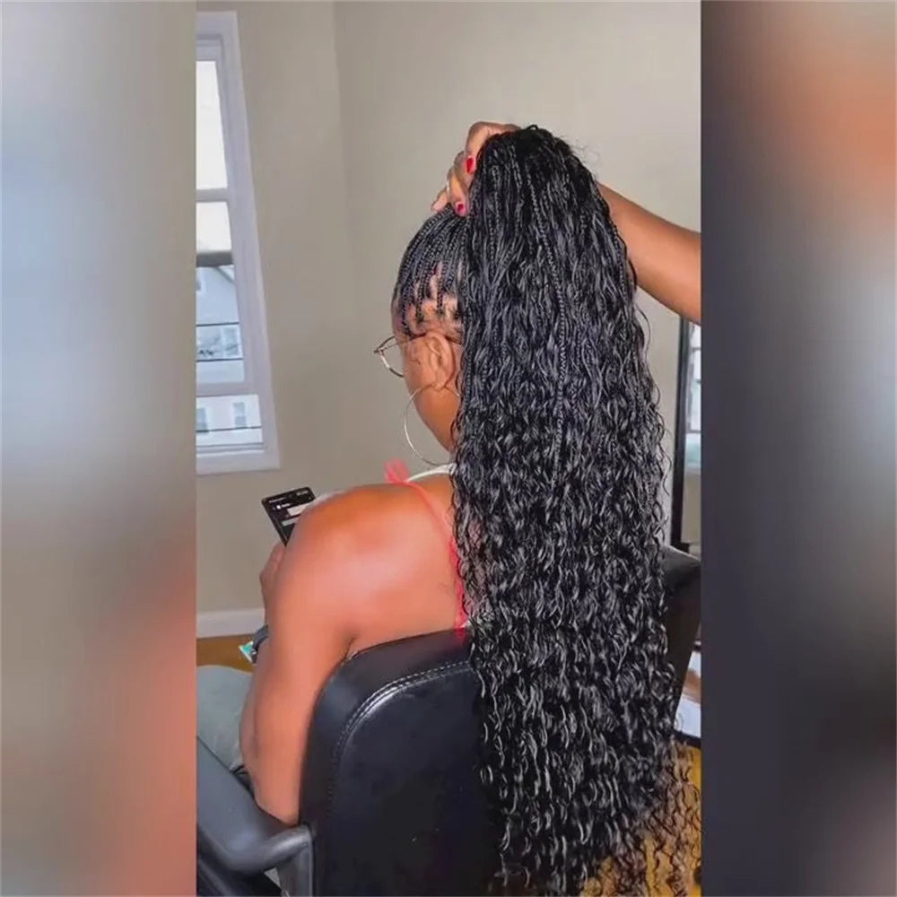 Boho Braids Human Hair Curly Bulk Hair For Braiding Burgundy No Weft Curly Hair Bundles Honey Blonde for Boho Braid Hair