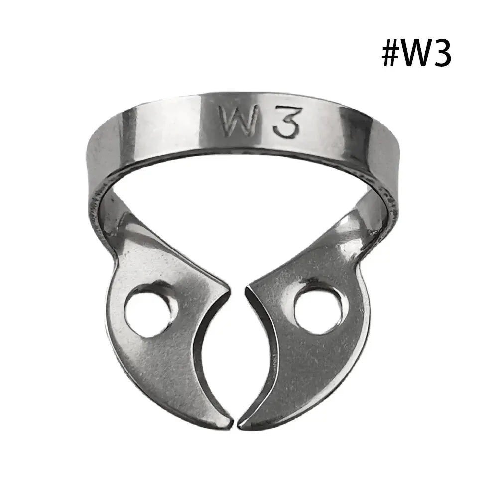 1Pc Dental Rubber Dam Clamps Stainless Steel Endodontic Restorative Barrier Clips Dentistry Orthodontic Material 20 Size Dentist