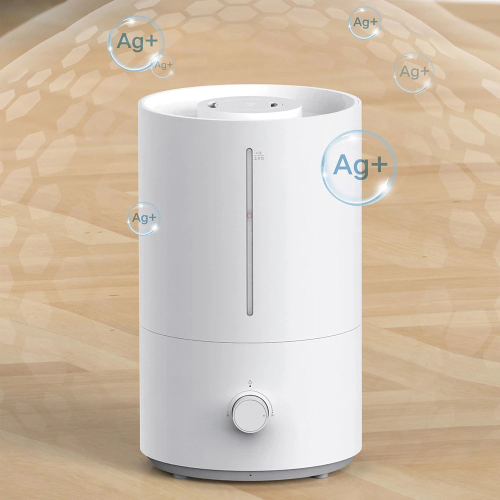 XIAOMI MIJIA  Humidifier 2,Top Fill 4L Supersized Cool Mist Humidifier,30H Runtime,Silver ion antibacterial,For Home, Large Room