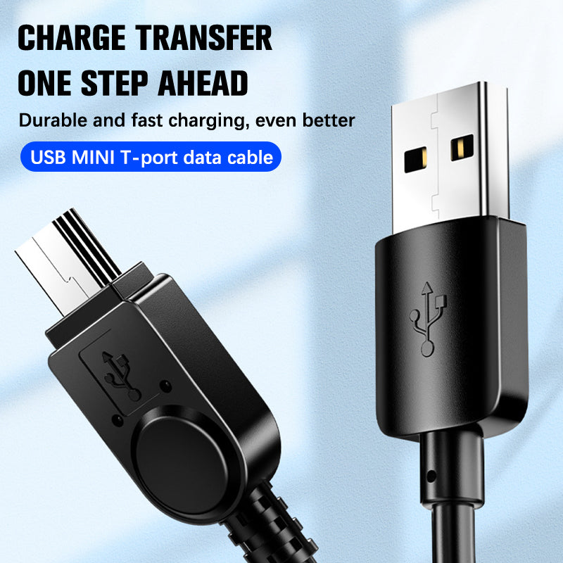 Mini USB Cable USB to Mini USB Fast Data Charger Cable For MP3 MP4 Player Car DVR GPS Digital Camera Mini USB Extra Long 2M/3M