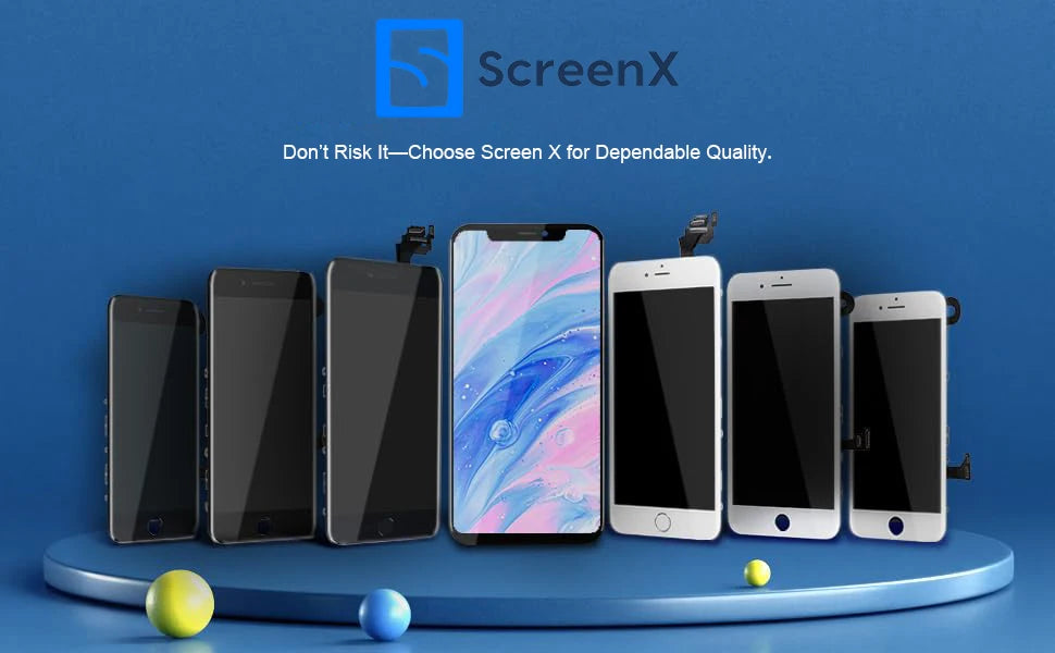 ScreenX For Iphone XR Screen Replacement  6.1 Inch LCD Display 3D Touch Screen Digitizer Frame Full Assembly With Repair Tools