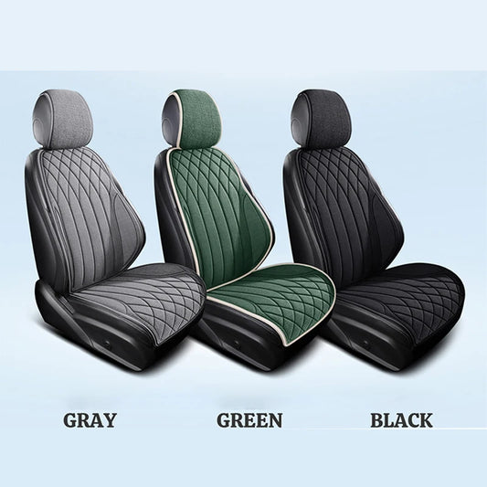 Universal Car Seat Cover Four Season Auto Flax Breathable Anti-Slip Covers for Car Seats Cover Protection Cars Seats Covers