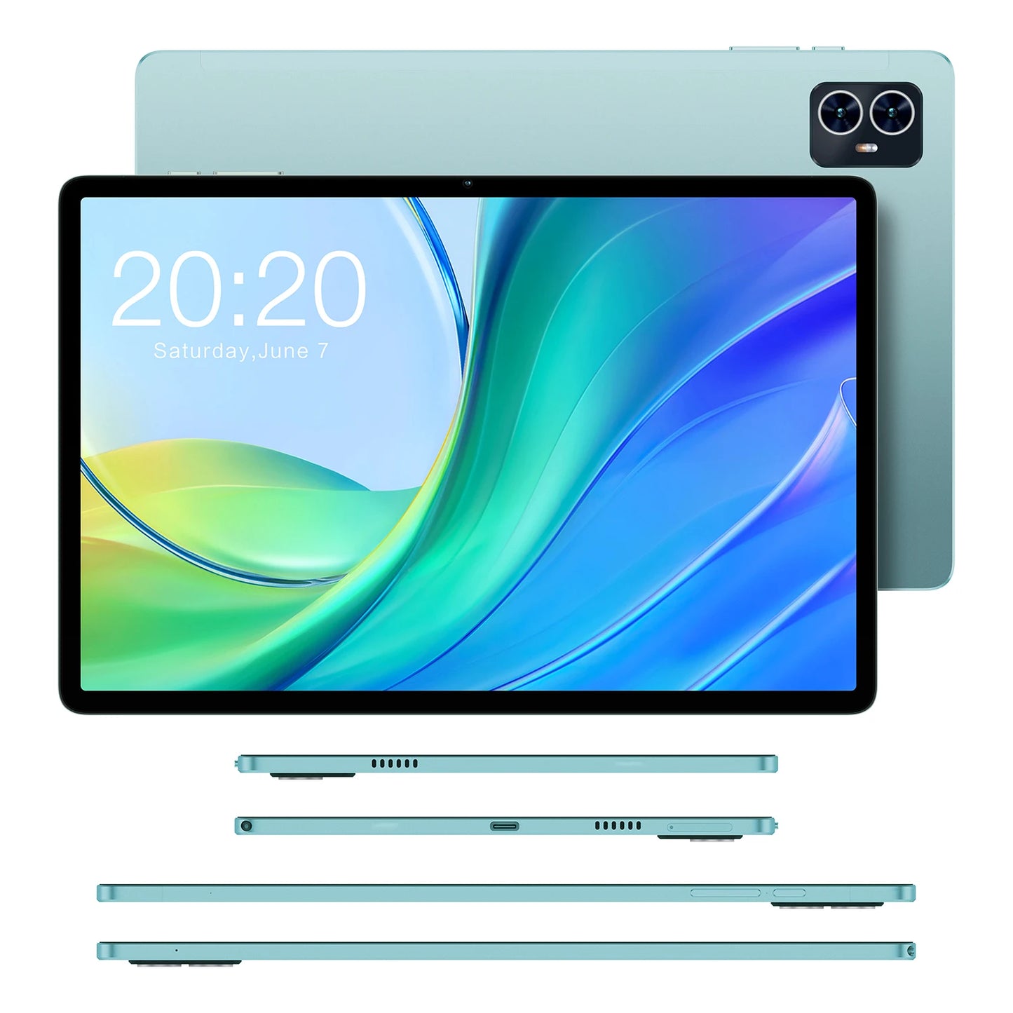 Teclast M50 2024 Tablet Unisoc T606 8-core 2.0GHz/14GB(6GB+8GB) RAM/128GB ROM/Keyboard,Accessories Bundle