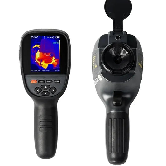 Handheld 256*192 Thermal Imaging Camera 25Hz Frame Rate 3.2-Inch Color Display For Floor Heating Pipeline Detect Thermal Imager