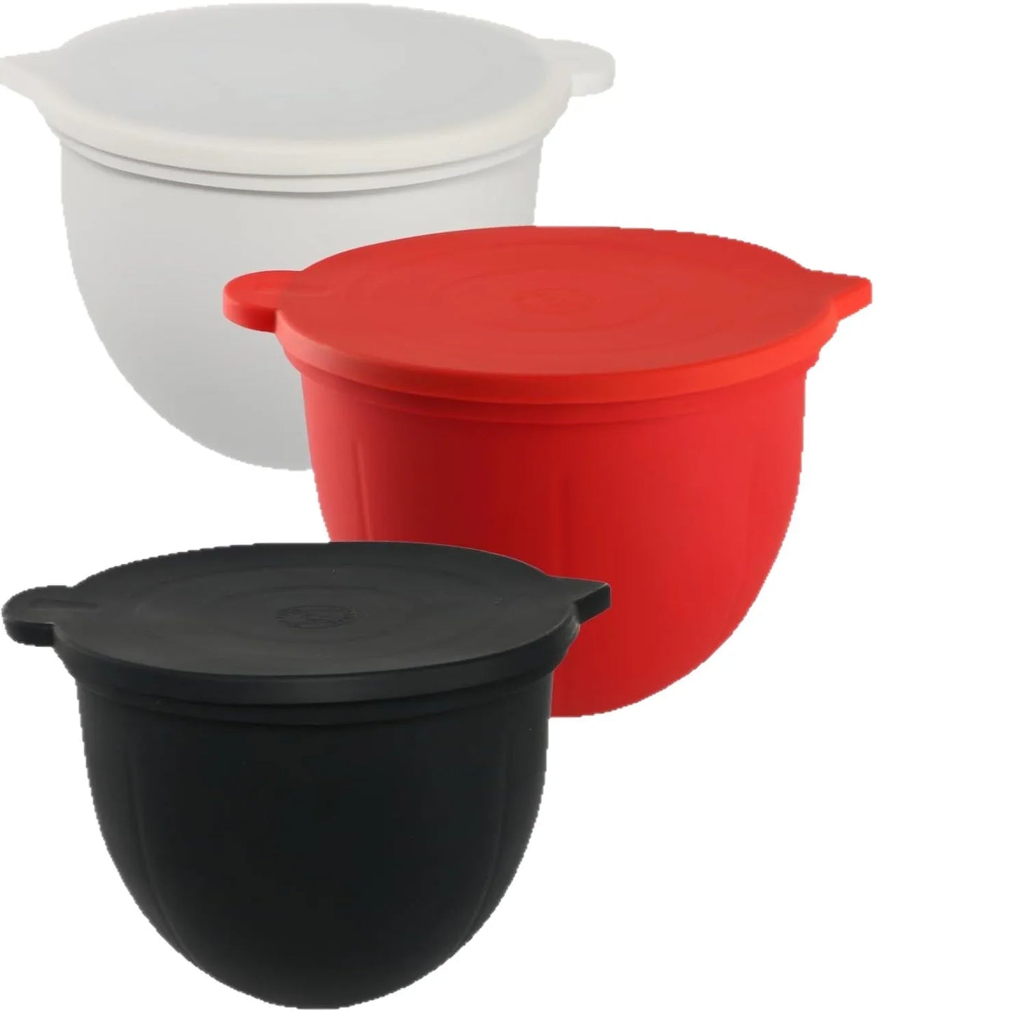 1PCS Universal Silicone Bowl With Lids For Kitchenaid Tilt-head 5 Qt Mixers – Mixer Attachments﻿ Food Grade Heat Resistant Acces