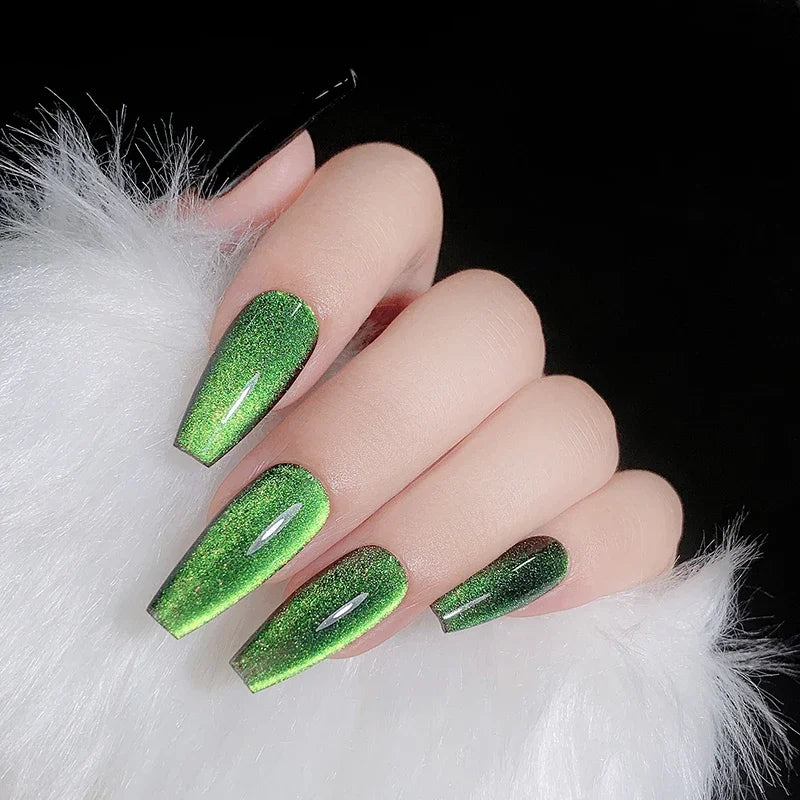 8ml 9D Rainbow Cat Eye Magnetic Nail Gel Phototherapy Adhesive Semi Permanent Nail Art Manicure Soak Off LED UV Gel