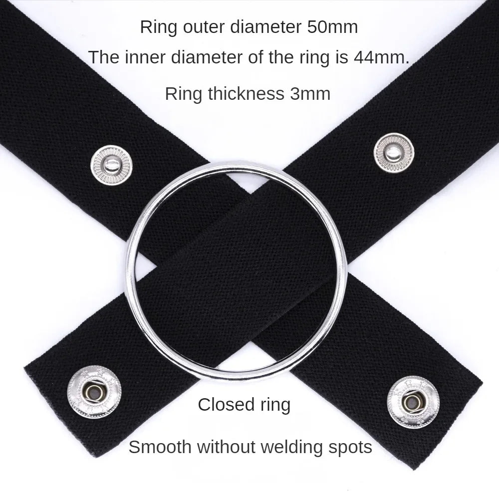 2025 New MaleChastity Cage Anti-off Device Elastic Band Auxiliary Belt ONLY Adjustable Ring Rope Les Scrotum Rings Sex Toys